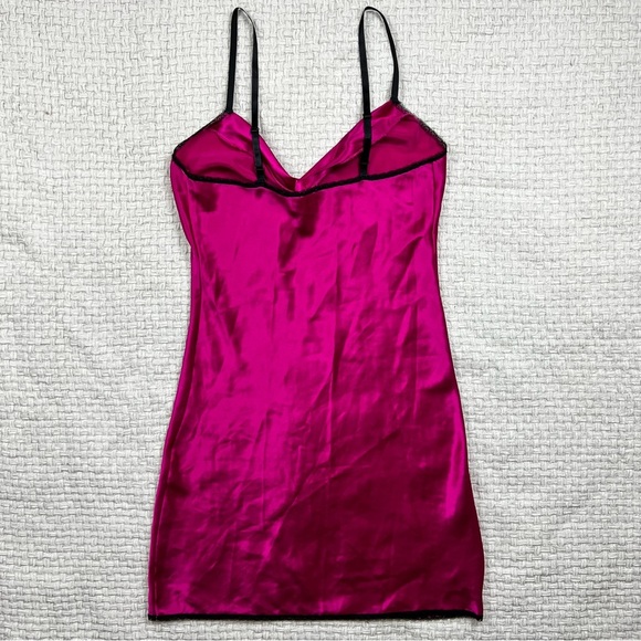 Vintage 90’s Satin Mini Slip Dress - Picture 9 of 9